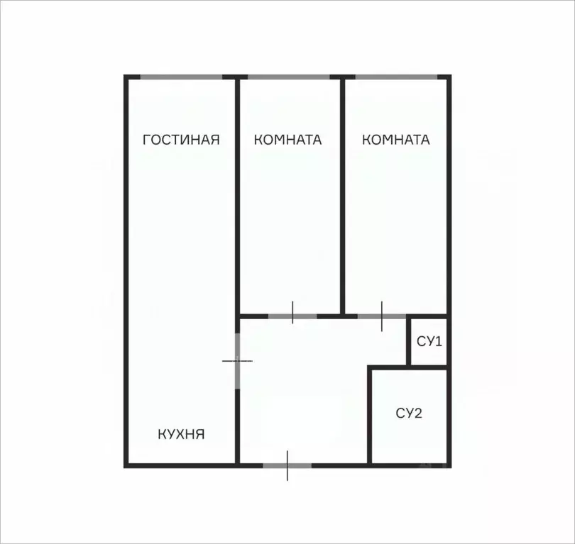 3-к кв. Татарстан, Казань Щербаковский пер., 7 (87.4 м) - Фото 2