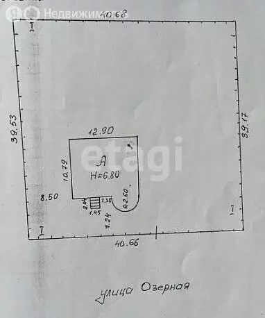 Дом в село Новая Тура, Озёрная улица (300 м) - Фото 2