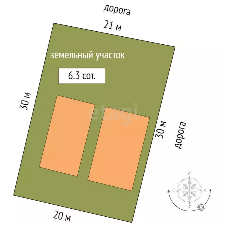Дом в Таганрог, СНТ Работник Просвещения (90 м) - Фото 0