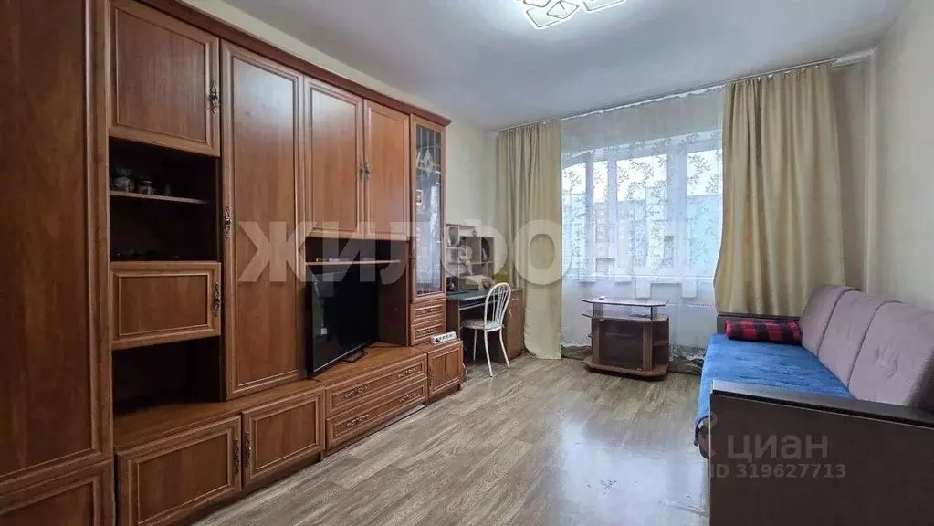 1-к кв. Новосибирская область, Новосибирск ул. Титова, 252/2 (32.3 м) - Фото 0