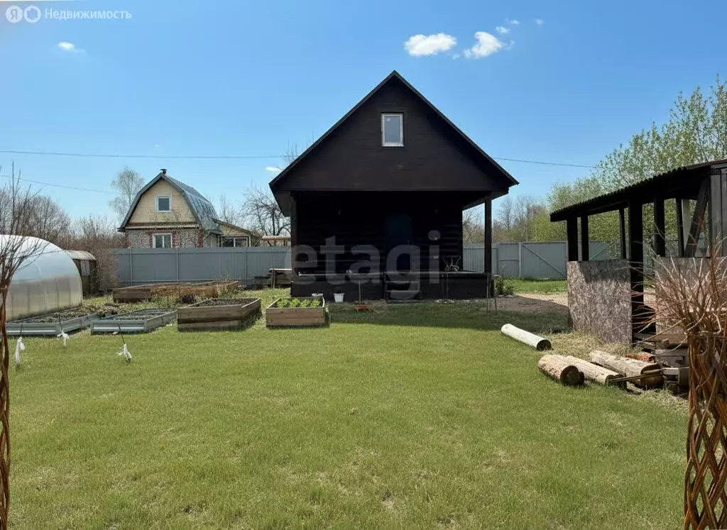 Дом в Псковский район, Тямшанская волость, СНТ Дубинка (77.7 м) - Фото 1