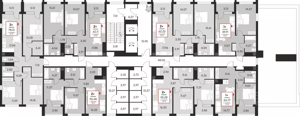 1-к кв. Ханты-Мансийский АО, Нефтеюганск ул. Нефтяников, 48А (34.77 м) - Фото 2