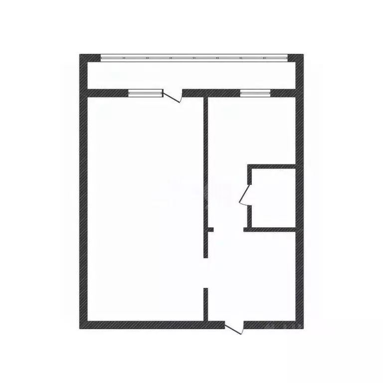 1-к кв. Курганская область, Курган ул. Тимофея Невежина, 17 (30.0 м) - Фото 2