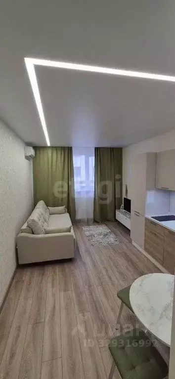 Студия Тюменская область, Тюмень ул. Вадима Бованенко, 7 (24.0 м) - Фото 1