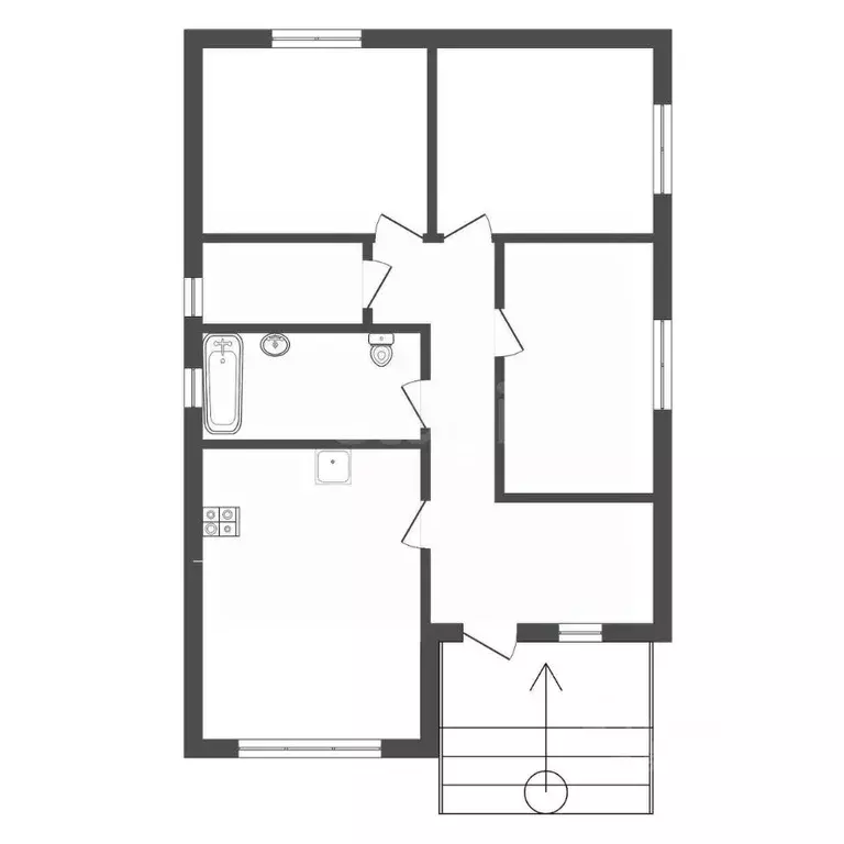 Дом в Ростовская область, Мясниковский район, Краснокрымское с/пос, ... - Фото 2