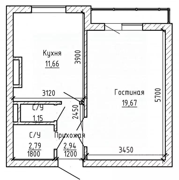 1-к кв. Кабардино-Балкария, Тырныауз Эльбрусский район, ул. Мичурина ... - Фото 2