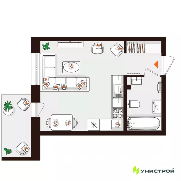 1-к кв. Санкт-Петербург, Санкт-Петербург, Сестрорецк Авиационная ул., ... - Фото 1