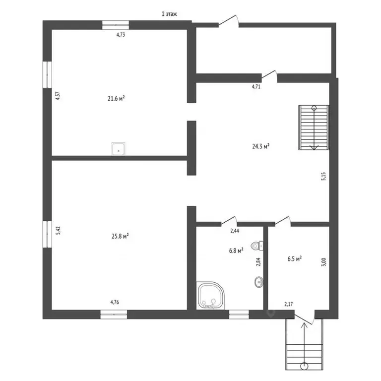 Дом в Амурская область, Благовещенский район, с. Усть-Ивановка Полевая ... - Фото 2