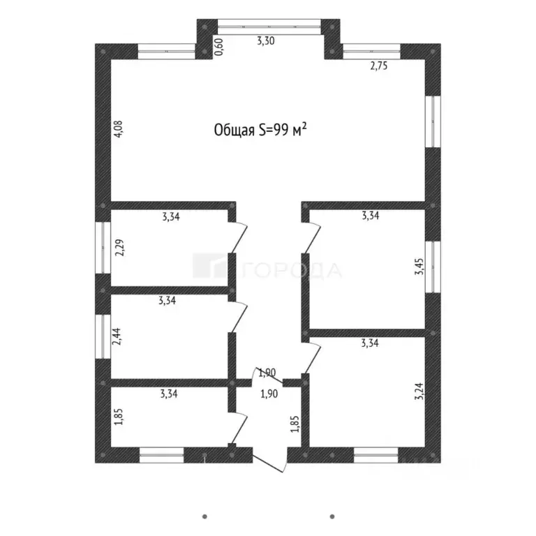 Дом в Кемеровская область, Новокузнецк Ромашковая ул. (99 м) - Фото 2
