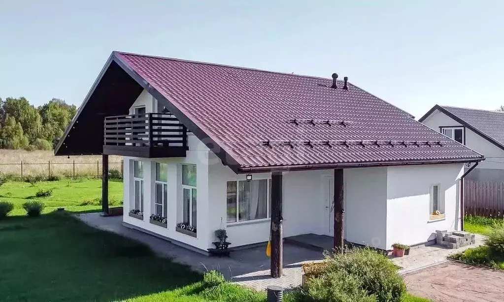 Дом в Ленинградская область, Ломоносовский район, Оржицкое с/пос, ... - Фото 1