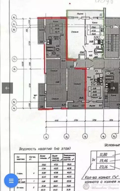3-к кв. Самарская область, Самара Космолет жилой комплекс (99.32 м) - Фото 2