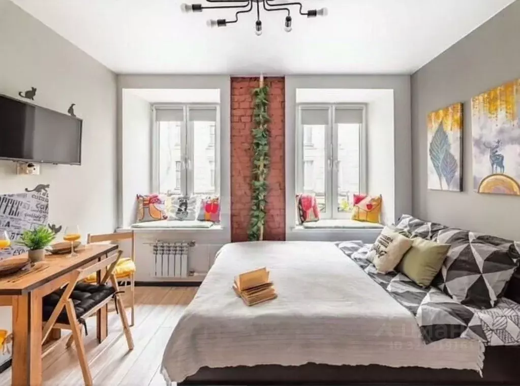 Студия Санкт-Петербург Московский просп., 20 (17.3 м) - Фото 1