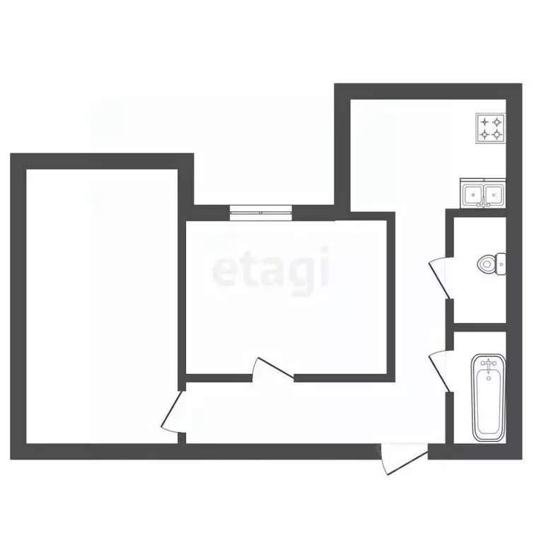 Комната Санкт-Петербург 3-й Рабфаковский пер., 5К3 (13.5 м) - Фото 0