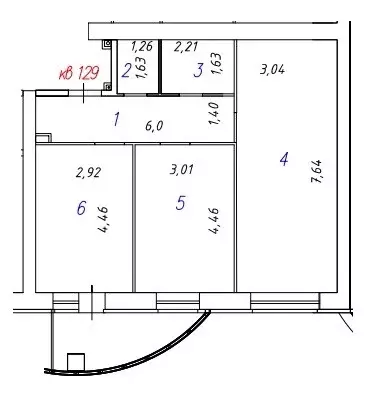 Продаётся 2-к квартира, 69.4 м - Фото 0