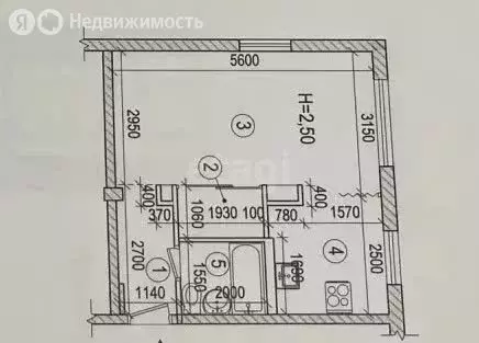 1-комнатная квартира: Волгоград, Бобруйская улица, 2 (30.6 м) - Фото 1