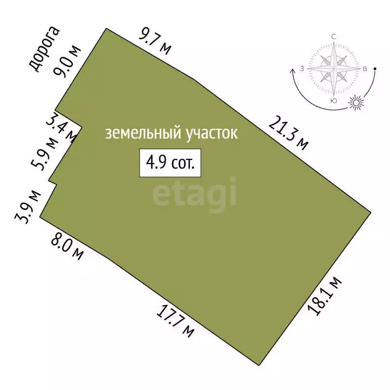 Дом в Миасс, улица Осипенко (99 м) - Фото 2