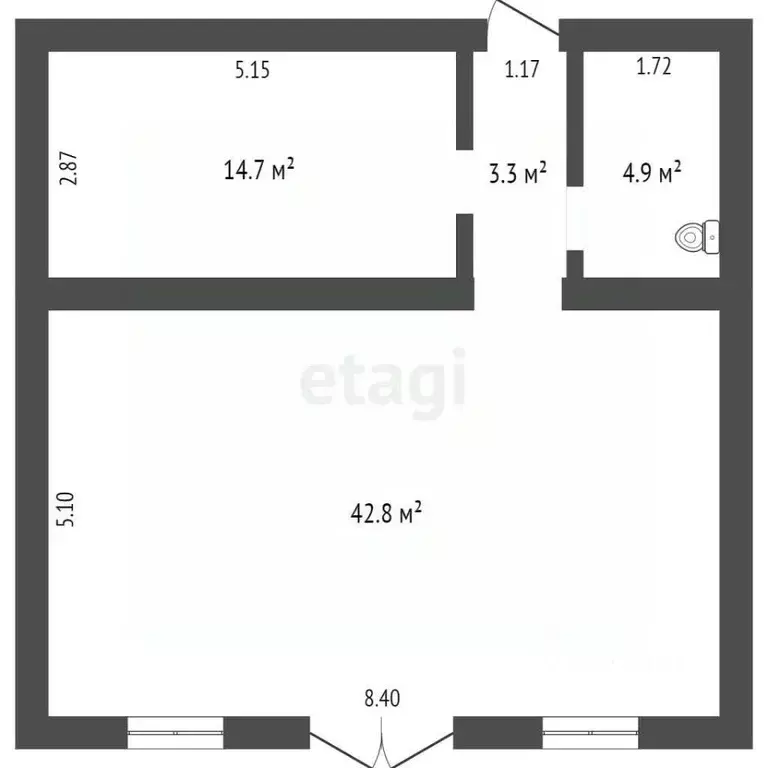 Офис в Оренбургская область, Оренбург городской округ, пос. Каргала ... - Фото 2