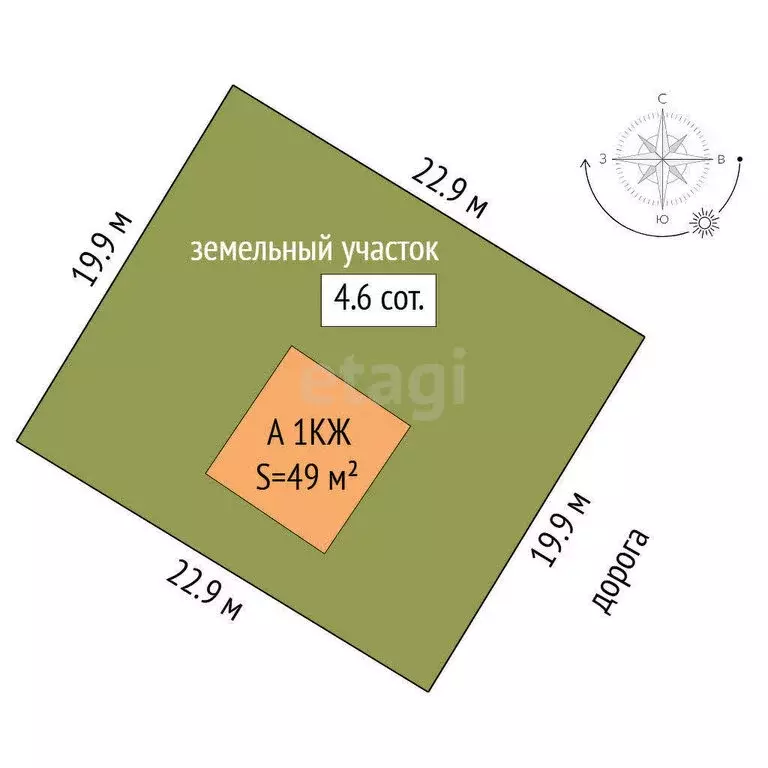 Дом в Тюменский муниципальный округ, деревня Якуши, Гимнастический ... - Фото 1