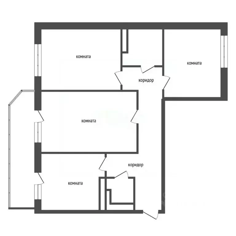 3-к кв. Воронежская область, Воронеж ул. Шишкова, 144 (72.6 м) - Фото 2