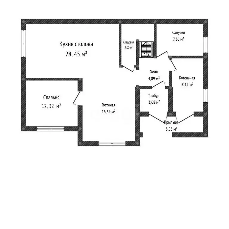 Дом в село Архангельское, улица Красная Звезда (180 м) - Фото 1