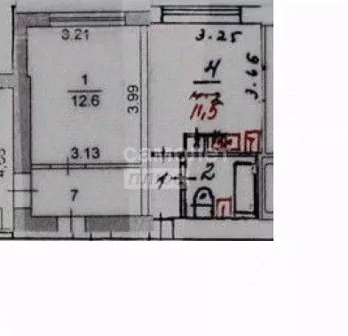 1-к кв. Челябинская область, Челябинск ул. Чайковского, 9 (29.1 м) - Фото 1