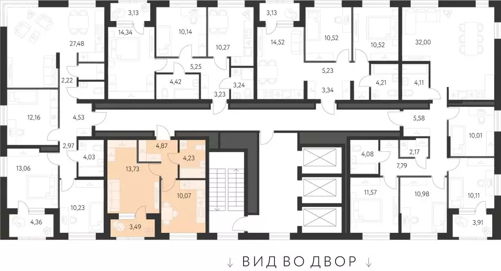1-комнатная квартира: Екатеринбург, микрорайон Академический, 3-й ... - Фото 2
