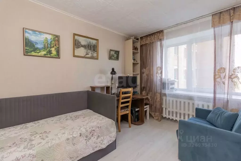 1-к кв. Тюменская область, Тюмень Солнечный проезд, 5 (30.6 м) - Фото 1