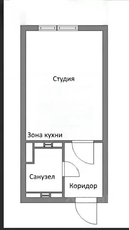 Студия Ленинградская область, Всеволожский район, д. Новое Девяткино ... - Фото 1