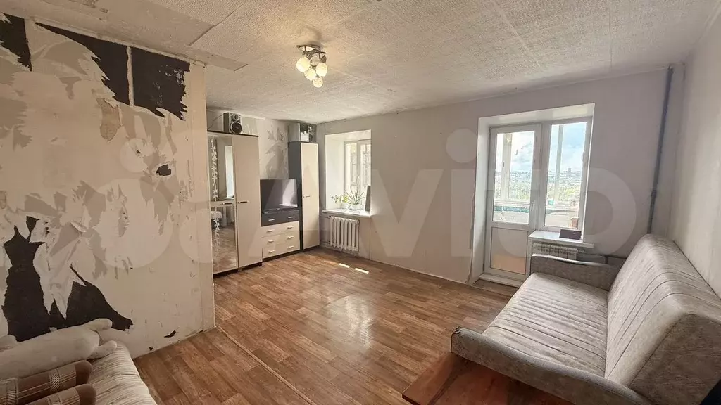 1-к. квартира, 34 м, 6/9 эт. - Фото 1