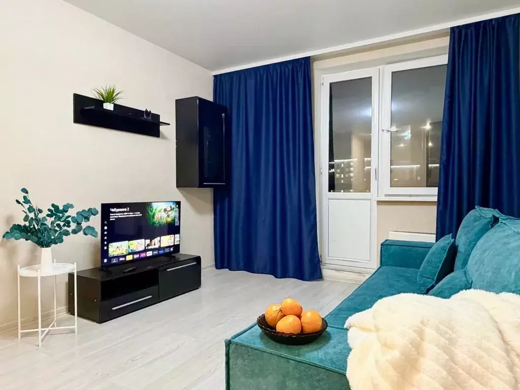 1-к кв. Татарстан, Казань ул. Адоратского, 1Б (46.0 м) - Фото 1