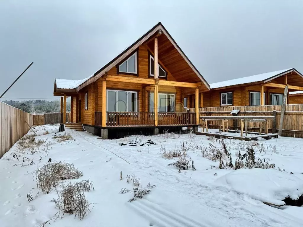 Дом в Иркутская область, Иркутский муниципальный округ, д. Карлук ул. ... - Фото 1