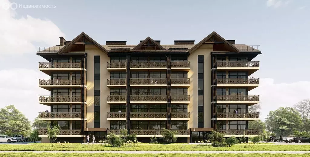 3-комнатная квартира: село Сыростан, коттеджный посёлок Санни Валли ... - Фото 1