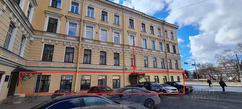 Помещение свободного назначения в Санкт-Петербург наб. Реки Фонтанки, ... - Фото 2