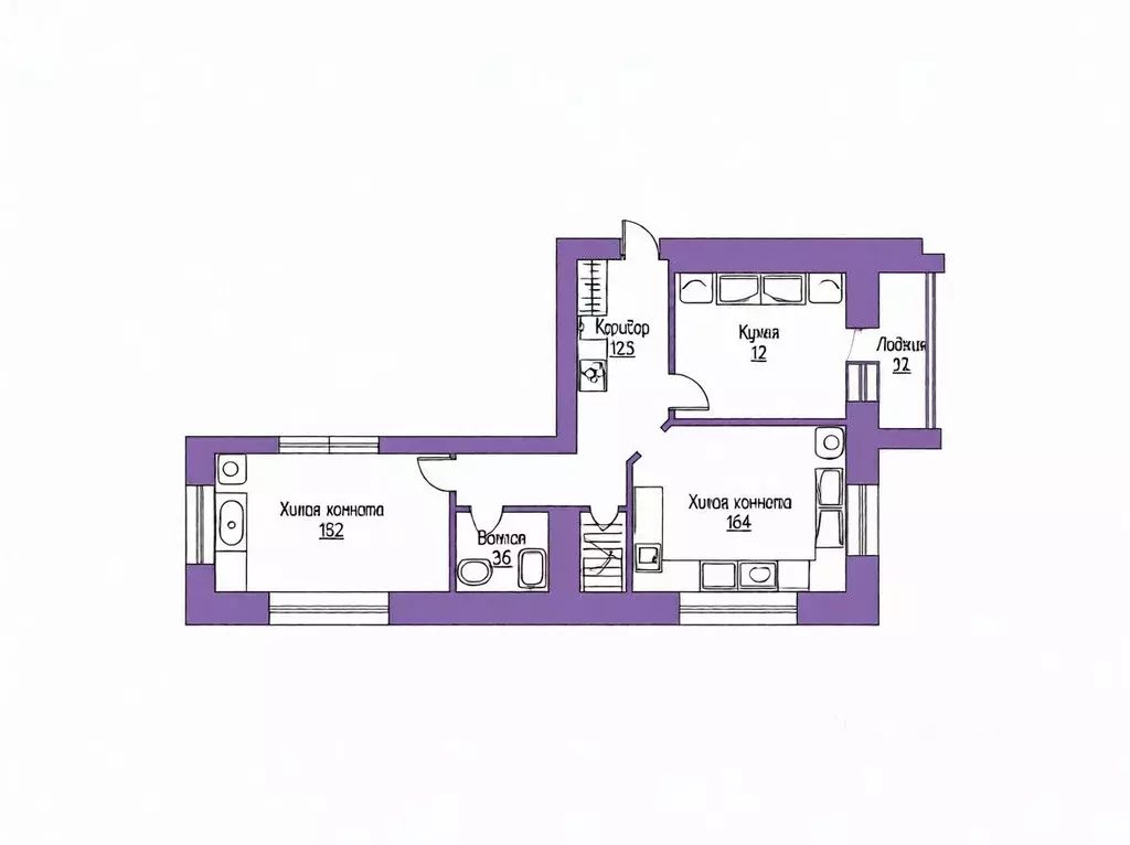 2-к кв. Тамбовская область, Тамбов городской округ, д. Перикса ул. ... - Фото 2