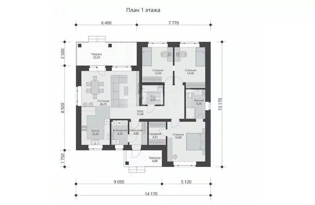 Дом в Курская область, Курск ул. Букетная (117 м) - Фото 2