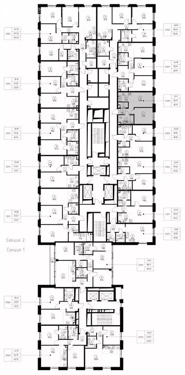 1-комнатная квартира: Москва, ЖК Мира (38.73 м) - Фото 1
