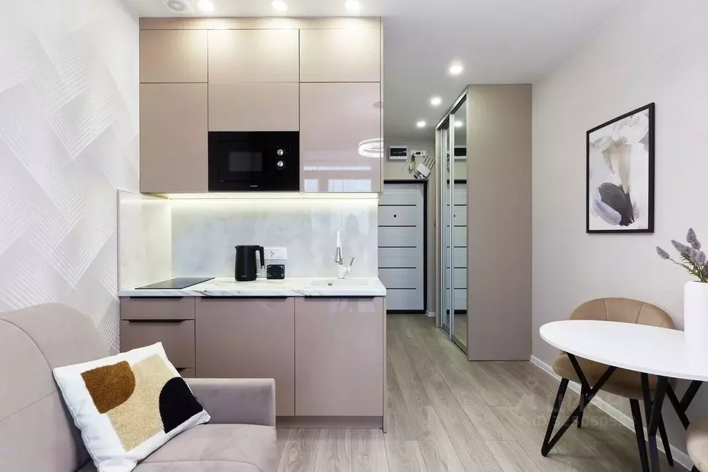 Студия Краснодарский край, Сочи Бытха мкр, ул. Ясногорская, 16/2к7 ... - Фото 1