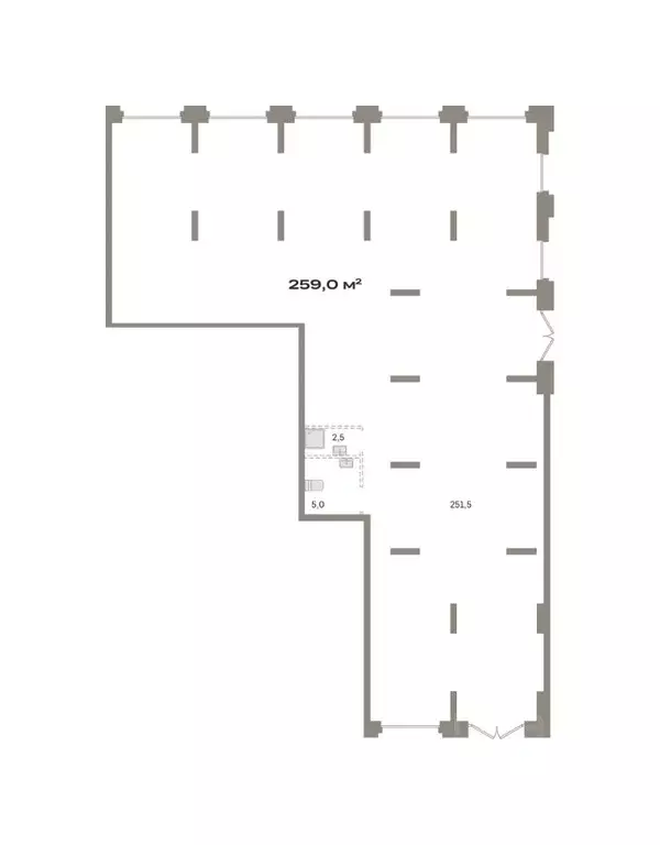 Помещение свободного назначения в Москва Квартал Метроном жилой ... - Фото 1