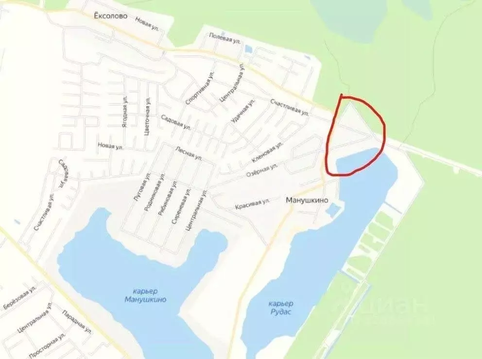 Участок в Ленинградская область, Всеволожский район, Колтушское ... - Фото 1