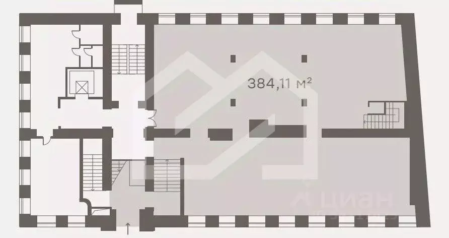 Помещение свободного назначения в Москва Смоленский бул., 4 (384 м) - Фото 2