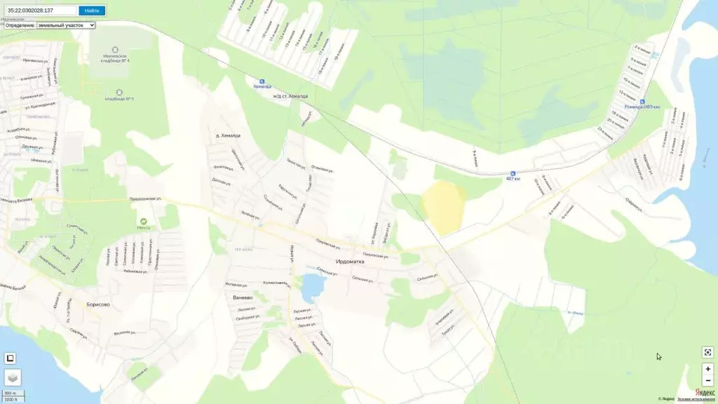 Участок в Вологодская область, Череповецкий район, Ирдоматское с/пос  ... - Фото 1