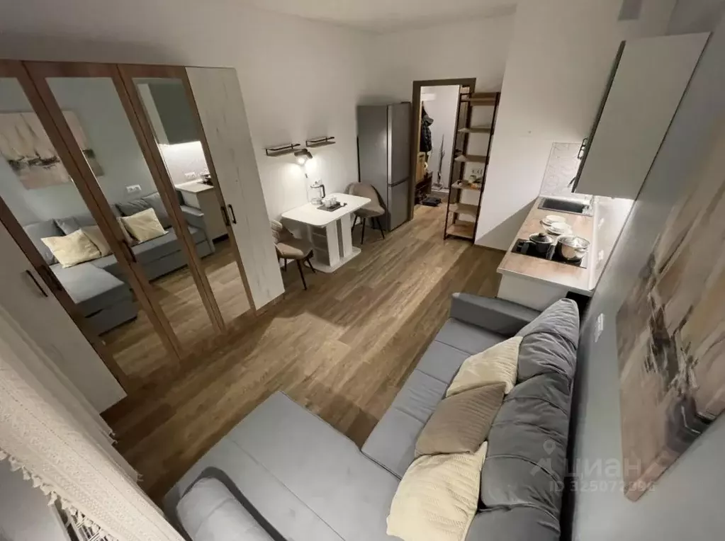 Студия Санкт-Петербург просп. Авиаконструкторов, 61 (23.0 м) - Фото 1