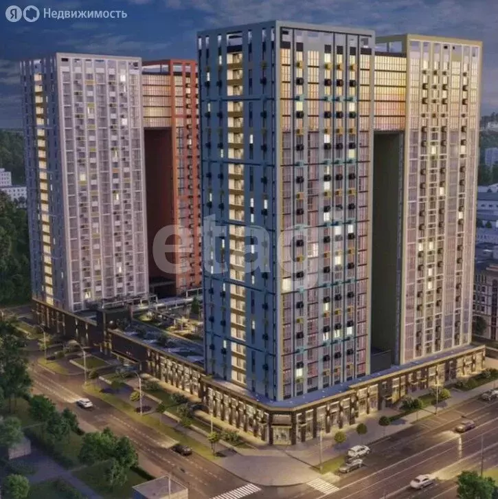 2-комнатная квартира: Пермь, улица Луначарского, 99 (57.3 м) - Фото 1