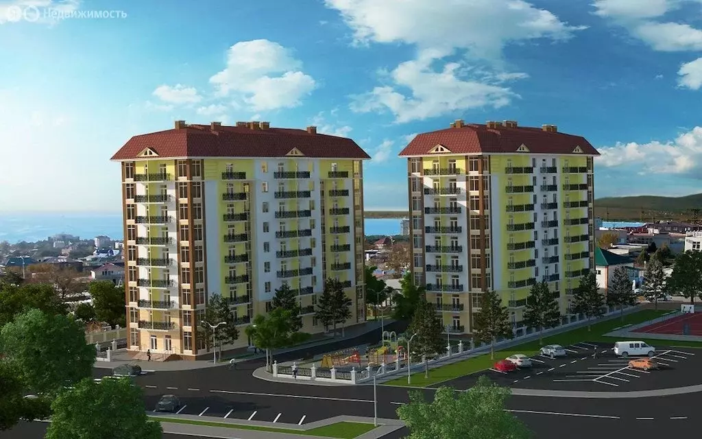 1-комнатная квартира: Геленджик, улица Кирова, 121к2 (50 м) - Фото 1