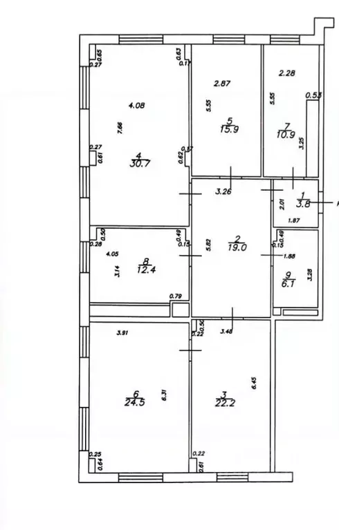 4-к кв. Татарстан, Казань ул. Баумана, 9 (145.5 м) - Фото 1