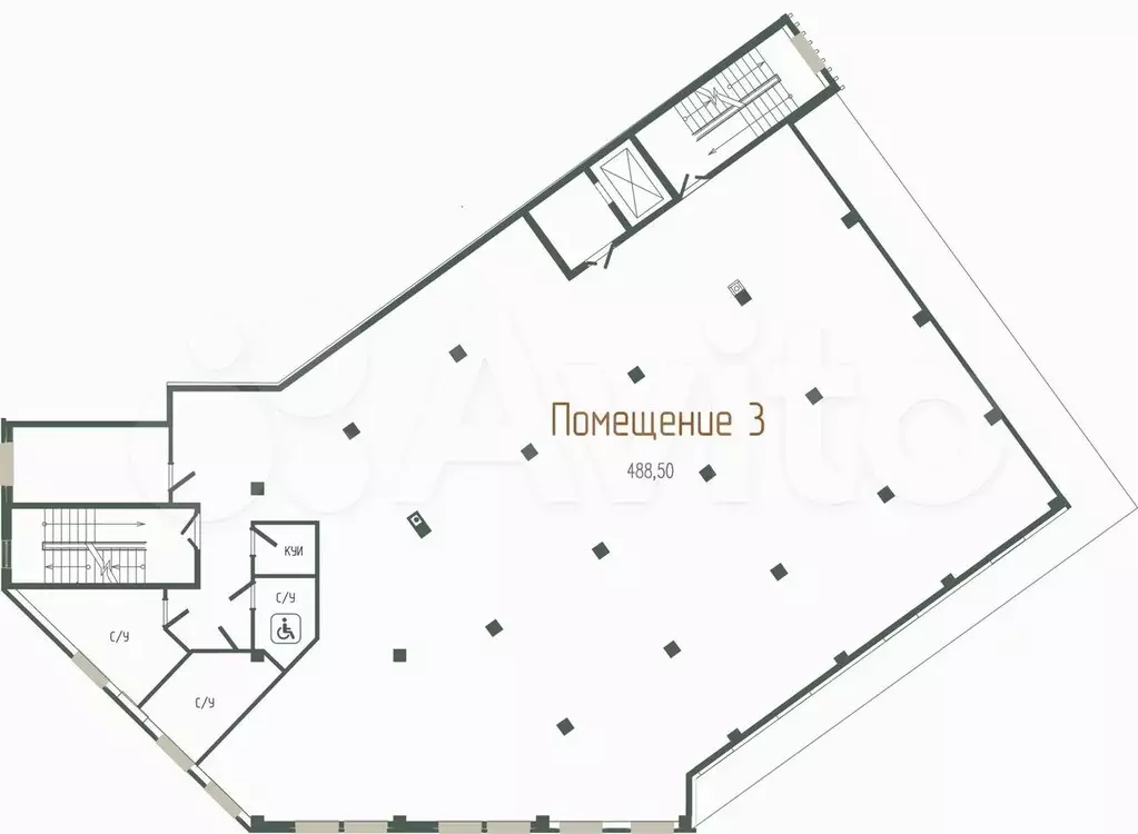 Продам офисное помещение, 525 м - Фото 0