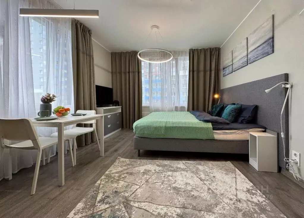 Студия Санкт-Петербург Витебский просп., 101к1 (30.0 м) - Фото 1