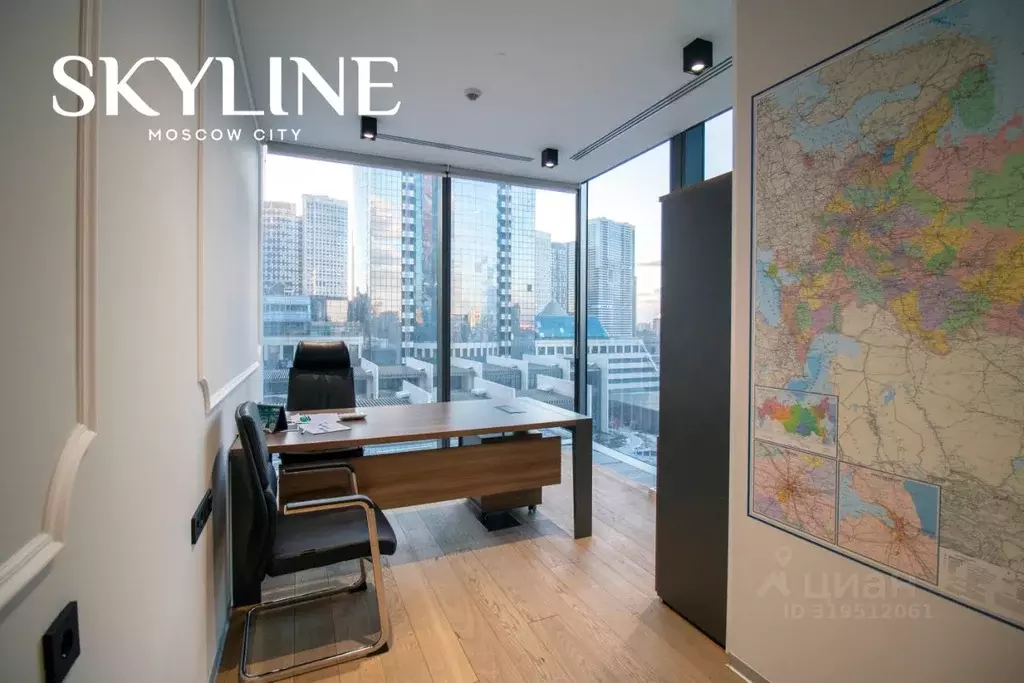 Офис в Москва 1-й Красногвардейский проезд, 22с1 (1500 м) - Фото 1