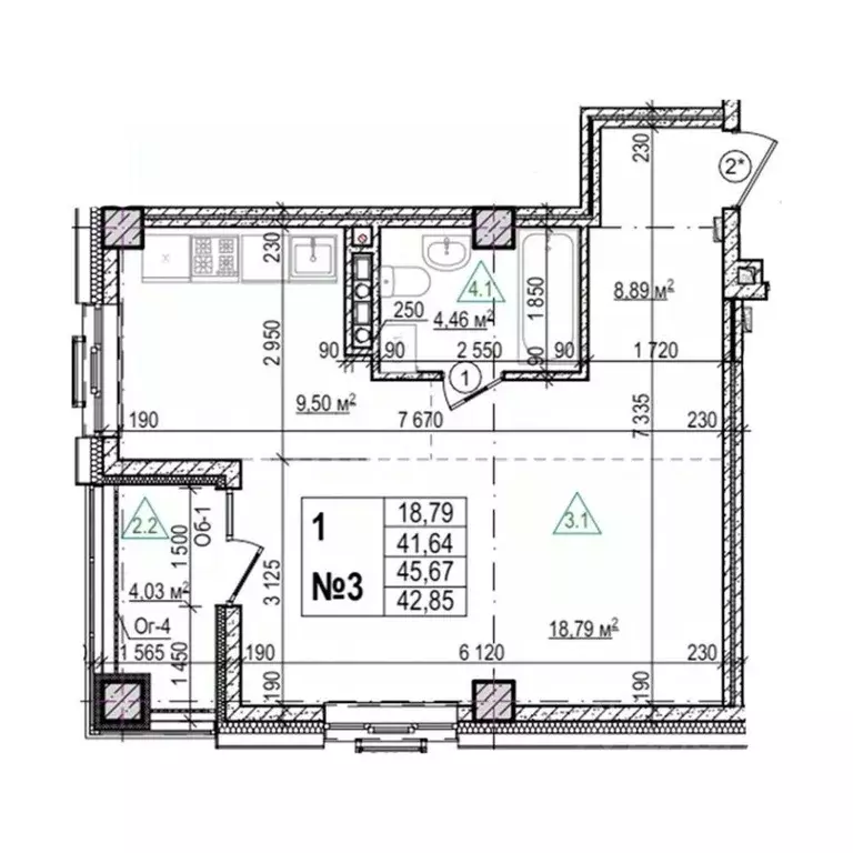 1-к кв. Приморский край, Уссурийск Семь Ветров мкр, Уссури Парк жилой ... - Фото 1