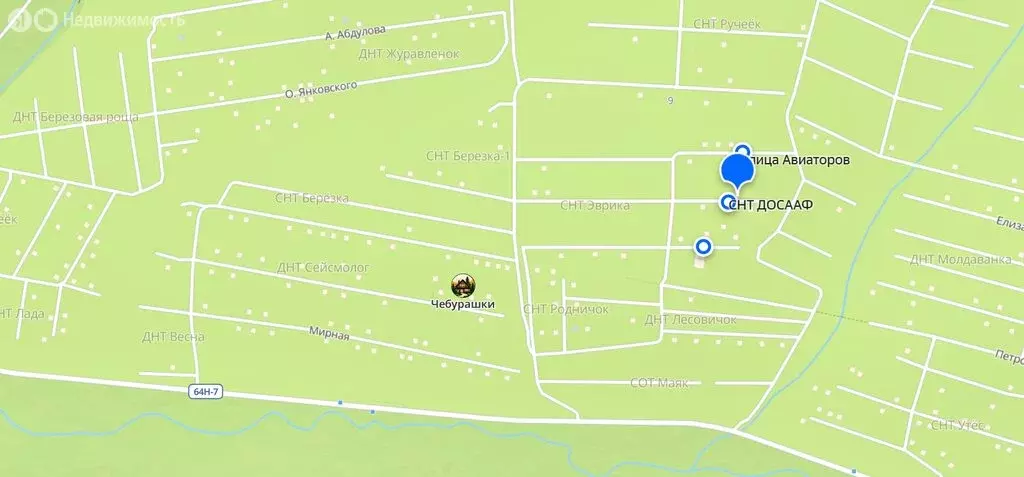 Участок в Южно-Сахалинск, СНТ ДОСААФ (10 м) - Фото 1